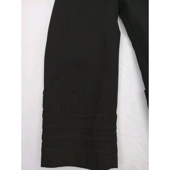 Vintage B Max Women Black Double Breasted Blazer Small Beautiful Design On Slvs - Picture 5 of 14